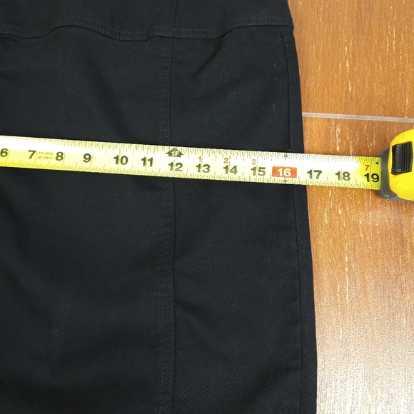 Sold D.Jeans Black Pencil Skirt Size 8 - Picture 16 of 16